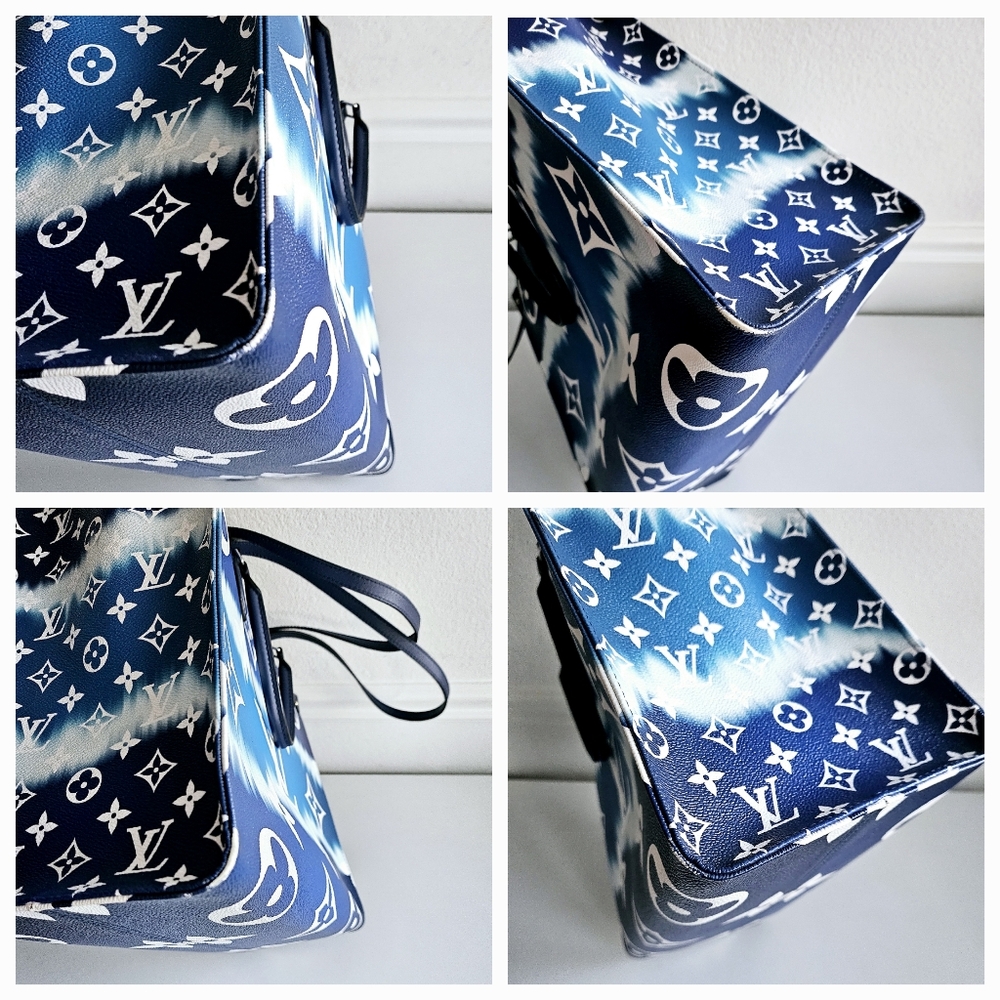 Louis Vuitton Blue Escale Limited Edition Onthego GM - Picture 9 of 15
